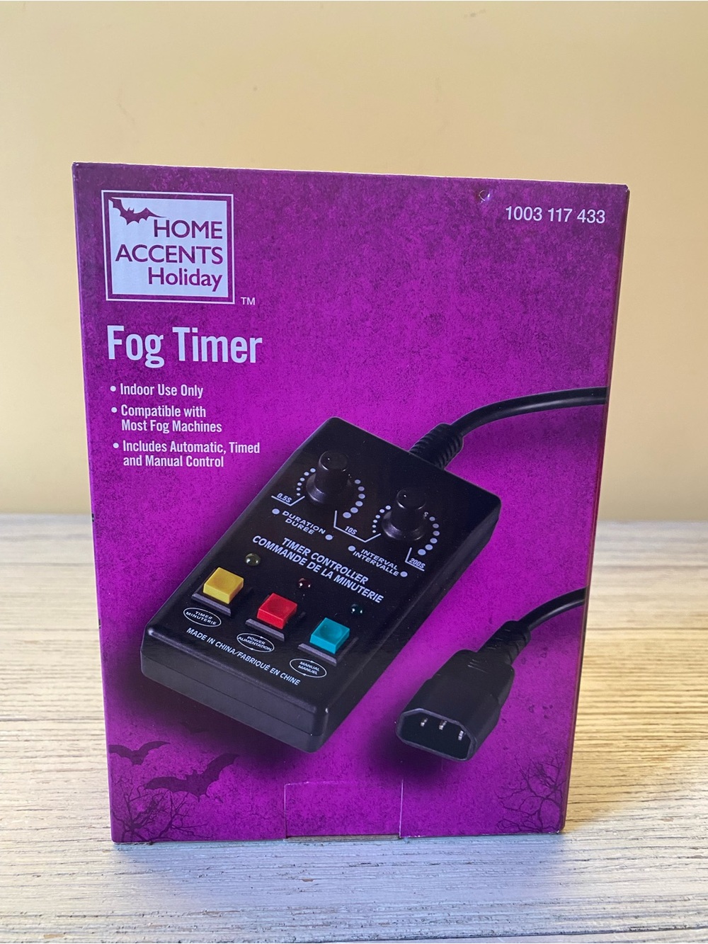 Home Accents Holiday Fog Timer